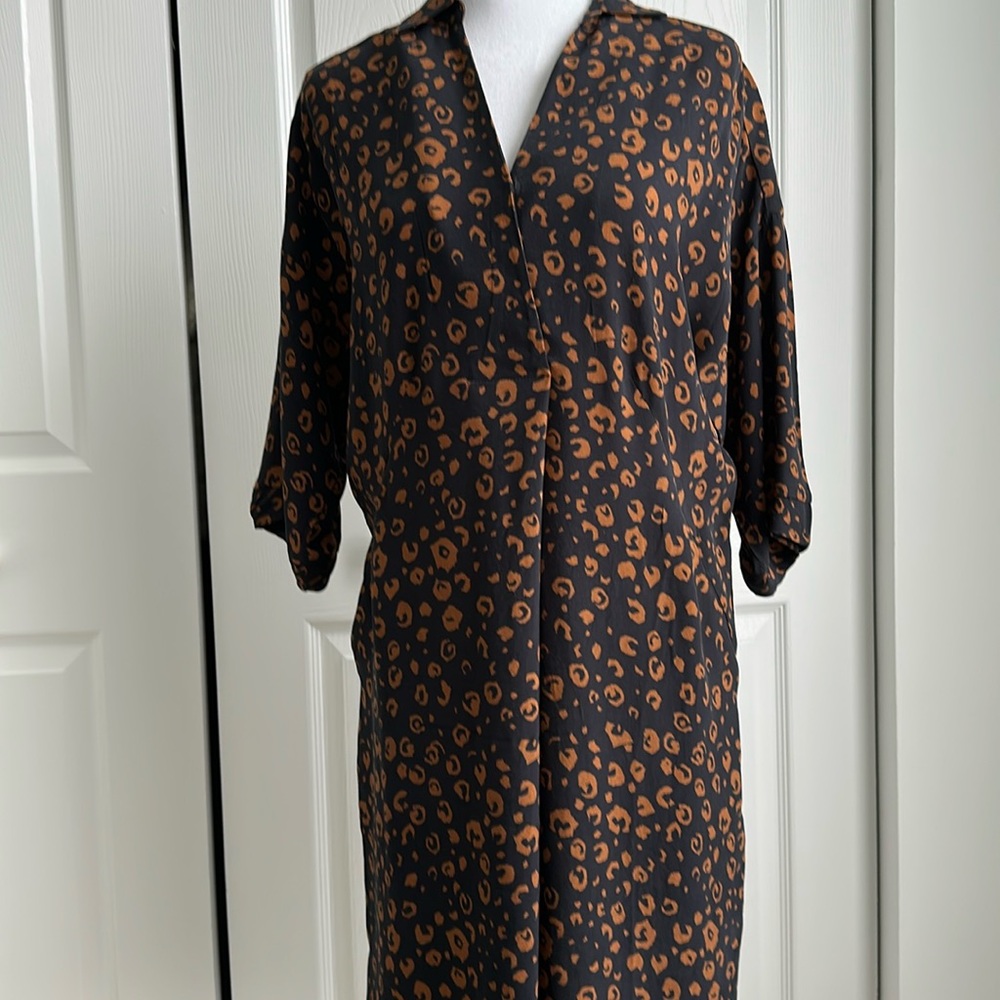 Whistles Lola Cheetah Print Dress
